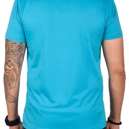 GOKYO Men Dri-FIT Solid Round Neck Sports T-shirt image 5