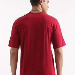 WROGN Mickey Mouse Printed Cotton Relaxed Fit T-shirt image 4