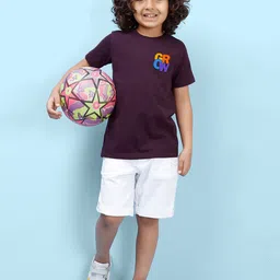 NUSYL Boys Round Neck Short Sleeve T-shirt image 3