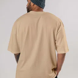 BAESD Graphic Printed Drop-Shoulder Sleeves Cotton Oversized Casual  T-shirt image 4