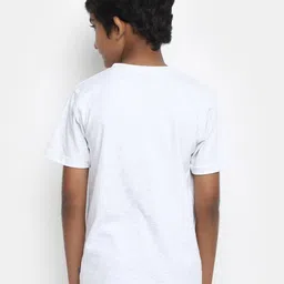 v-mart V-MartBoys Typography Printed Round Neck Cotton Regular T-shirt image 4