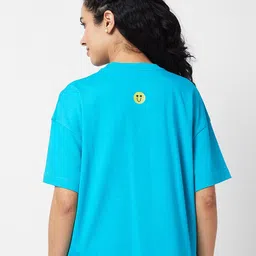 SPYKAR Round Neck Typography Printed Cotton T-shirt image 4