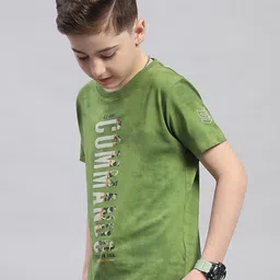 Monte Carlo Boys Typography Printed Cotton T-shirt image 5