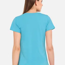 CHOZI Pack Of 2 Graphic Printed Round Neck Cotton Regular T-shirts image 2