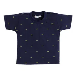 CHiU Unisex Infant Yellow And Blue Printed Dungarees And T-Shirt image 5