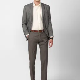 Van Heusen Men Geometric Printed Pure Cotton Formal Shirt image 5