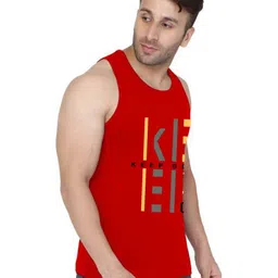 SLOWLORIS Men Typography 2 Printed Raw Edge Slim Fit T-shirt image 5