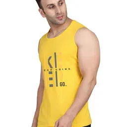 SLOWLORIS Men Typography 2 Printed Raw Edge Slim Fit T-shirt image 5