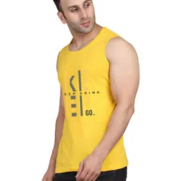 SLOWLORIS Men Typography 2 Printed Raw Edge Slim Fit T-shirt image 5