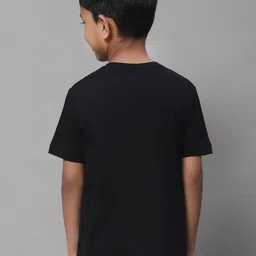 Friskers Boys Graphic Printed V-Neck Cotton Slim Fit T-shirt image 3