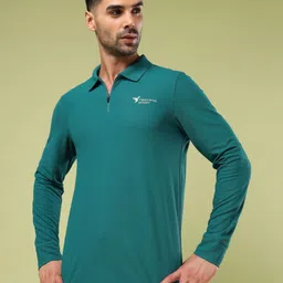 Technosport Men Polo Collar UPF50 Slim Fit T-shirt image 5