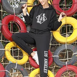 Sera Printed Hooded Sweatshirt image 5