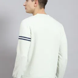 Monte Carlo Typography Printed Round Neck Cotton Pullover Sweatshirt image 2