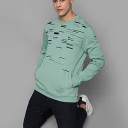 Allen Solly Men Printed Cotton Sweatshirt image 5