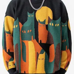 StyleCast Men Printed Sweatshirt image 4