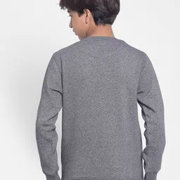 Crimsoune Club Boys Typography Printed Pullover Sweatshirt image 4