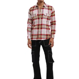 Banana Club Classic Slim Fit Checked Cotton Casual Shirt image 5