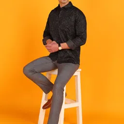 ZNX Clothing Men Premium Floral Opaque Printed Casual Shirt image 5