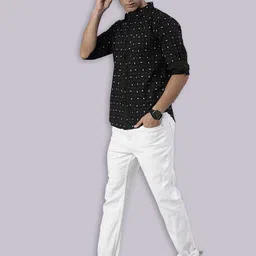 Joven Conversational Printed Pure Cotton Casual Shirt image 2