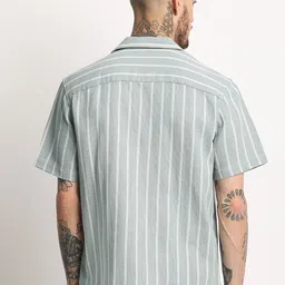 THE BEAR HOUSE Opaque Striped Casual Shirt image 2