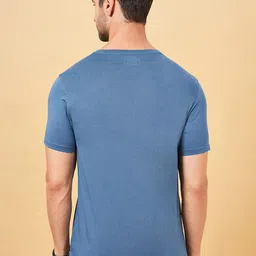 BYFORD by Pantaloons Round Neck Short Sleeve Cotton Regular Fit T-shirt image 5