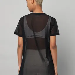 MKH Typography Printed Dri-FIT Relaxed Fit T-shirt image 5