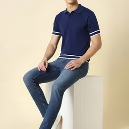 Allen Solly Polo Collar Pure Cotton T-shirt image 5