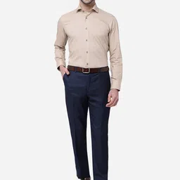 Greenfibre Micro Ditsy Printed Slim Fit Formal Shirt image 5