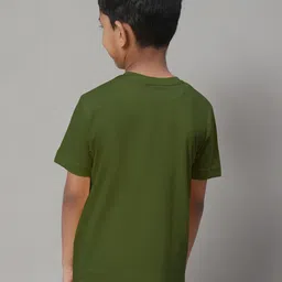 Friskers Boys Typography Printed V-Neck Skin Friendly Bio-Wash Pure Cotton T-Shirt image 5