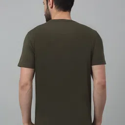 Cantabil Typography Printed Round Neck Cotton T-shirt image 5