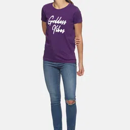 Trends Tower Typography Printed Pure Cotton T-shirt image 2