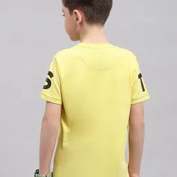 Monte Carlo Boys Typography Printed Pure Cotton T-shirt image 2