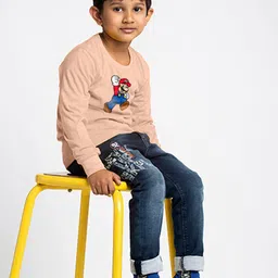 Friskers Boys Graphic Printed Cotton T-shirt image 5