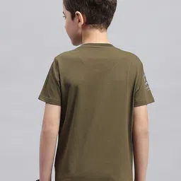 Monte Carlo Boys Typography Printed Round Neck Cotton T-shirt image 5
