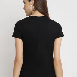 Fabflee Regular Fit Pack Of 3 Printed Round Neck Cotton T-shirt image 4