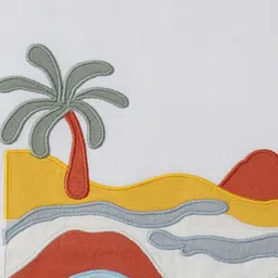 R&B Boys Typography Printed Round Neck Cotton Applique T-shirt image 2