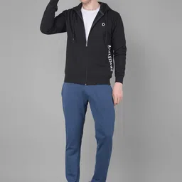 Dollar Hooded Front-Open Cotton Sweatshirt image 3