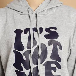 mack jonney VIMAL JONNEY Pack Of 2 Typography Printed Long Sleeves Hooded Fleece Pullover image 2