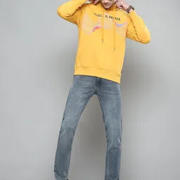 Cloak & Decker Men Printed Hooded Sweatshirt image 4