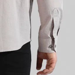 Instafab Plus Men Plus Size Classic Casual Ctton Shirt image 3