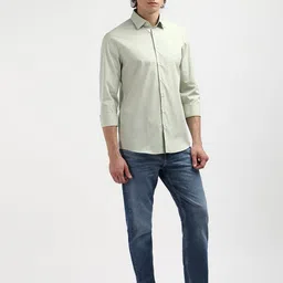 Calvin Klein Men Solid Spread Collar Slim Fit Casual Shirt image 5