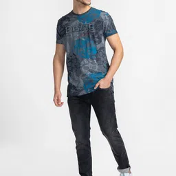 Being Human Graphic Printed Round Neck T-shirt image 5