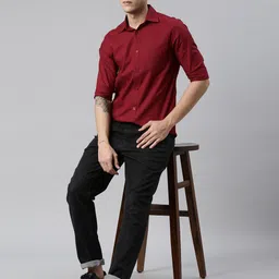 THE SOUL PATROL Slim Fit Cotton Casual Shirt image 5