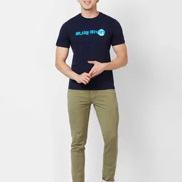 Parx Typography Printed Cotton T-shirt image 3