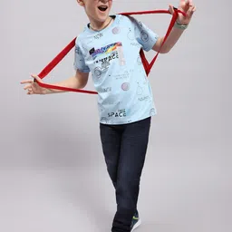 Monte Carlo Boys Typography Printed Casual T-shirt image 4