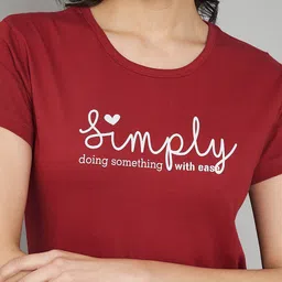 Trend Level Pack Of 2 Typography Printed Pure Cotton T-shirts image 2