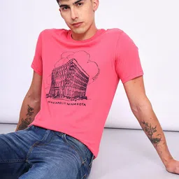 Lee Graphic Printed Cotton T-shirt-picture-13