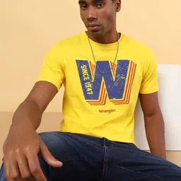 Wrangler Graphic Printed Short Sleeves Cotton T-shirt-picture-35