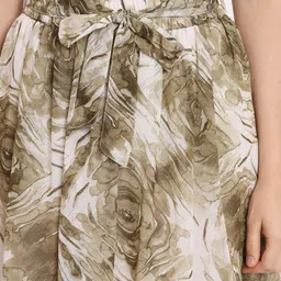 NUEVOSDAMAS Floral Printed A-Line Midi Skirt image 2