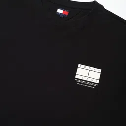Tommy Hilfiger Men Solid Round Neck Cotton T-shirt image 2